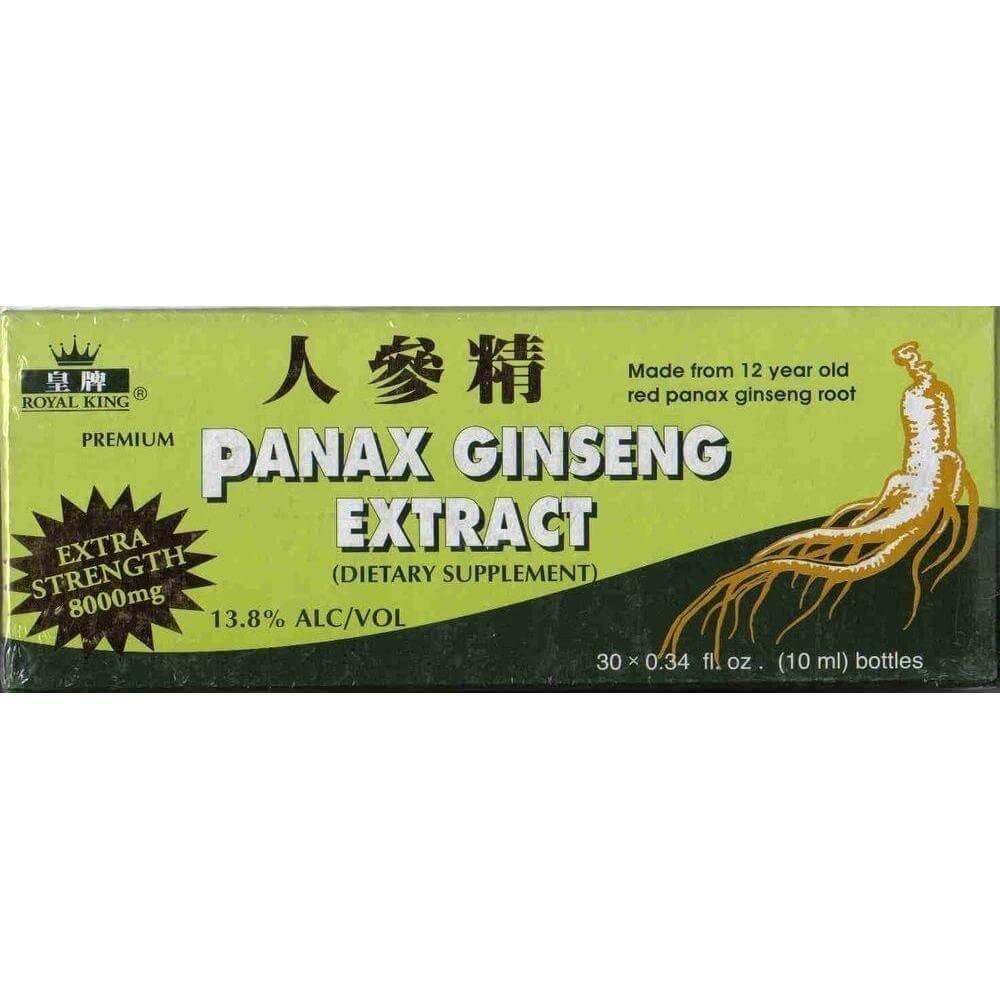 Royal King Red Panax Ginseng Extract 8000mg (30 Vials X 10ml) - 3 Boxes - Buy at New Green Nutrition