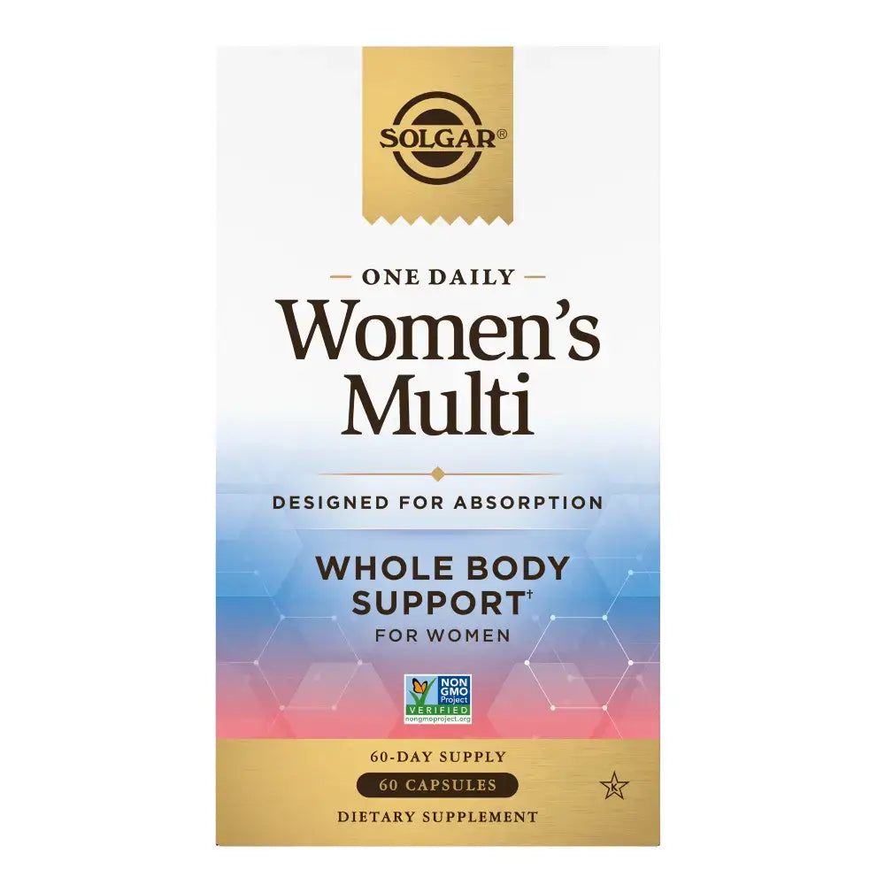 Solgar One Daily Women's Multivitamin Whole Body Support (60 Capsules)