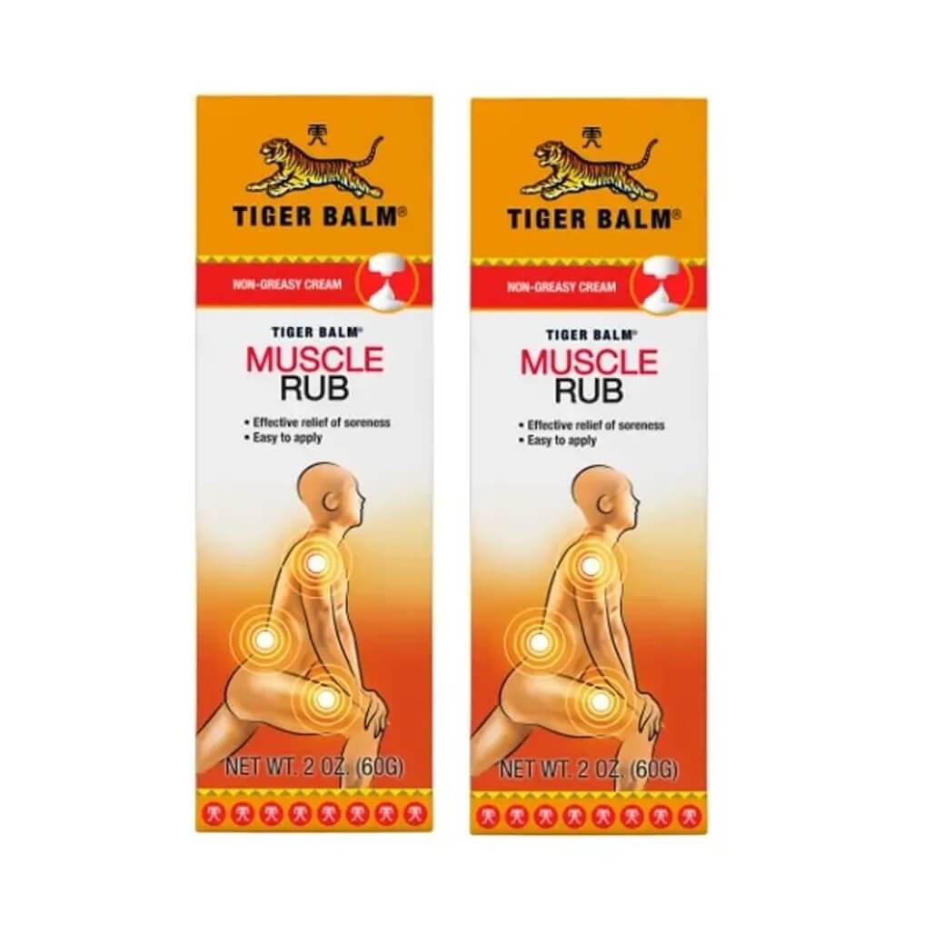 2 Boxes of Tiger Balm Active Muscle Rub, Non-Greasy (2oz.) - Buy at New Green Nutrition