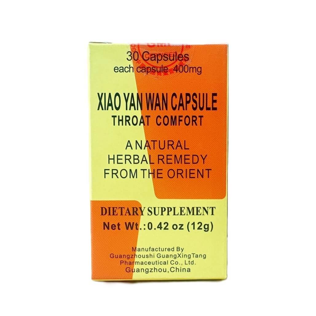 Xiao Yan Wan Capsules, Throat Comfort (30 Capsules)