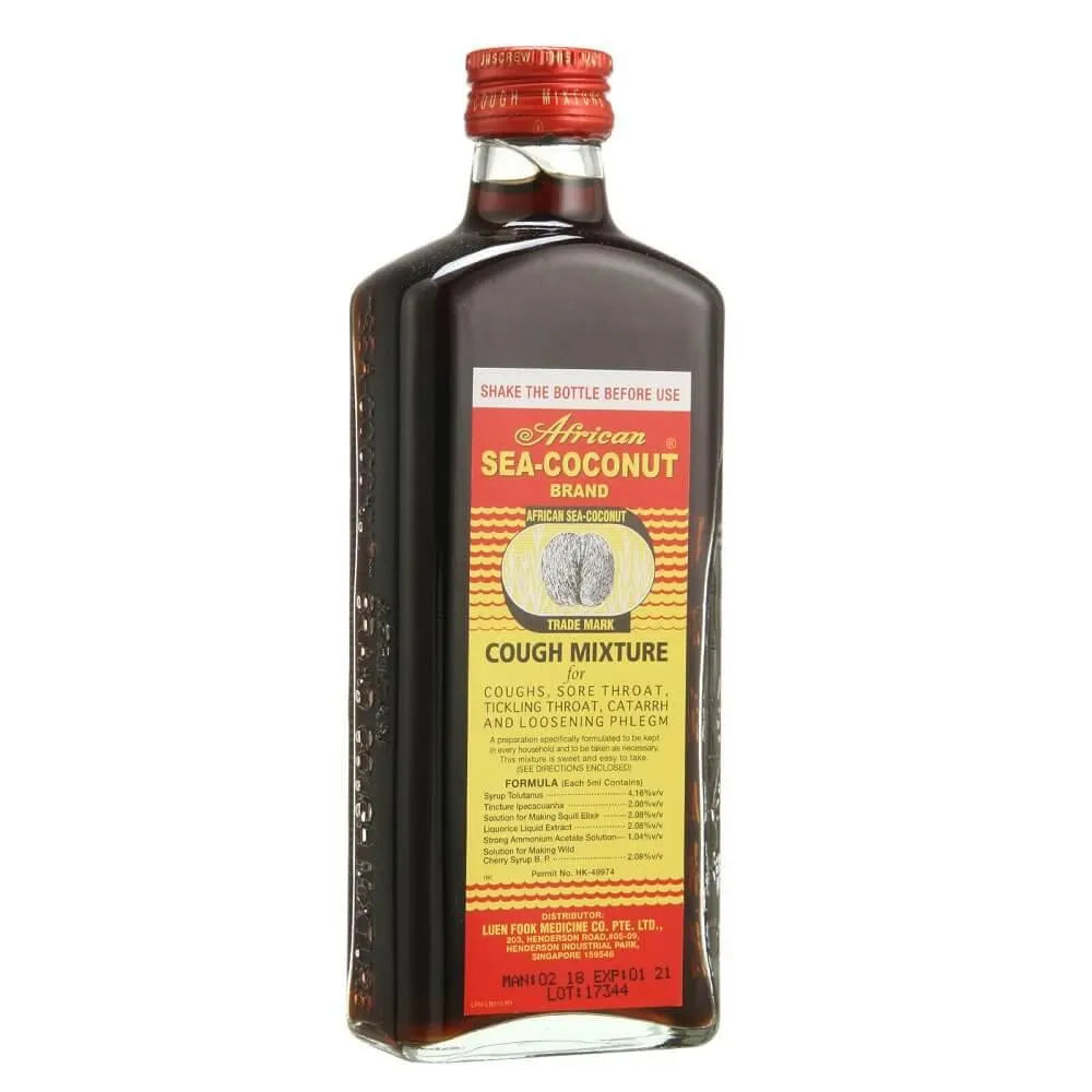 African Sea-Coconut Herbal Cough Mixture (177 ML) - Buy at New Green Nutrition
