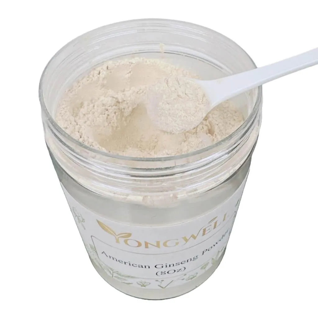 American Ginseng and Panax Notoginseng Powder Set (8oz Each) - Buy at New Green Nutrition