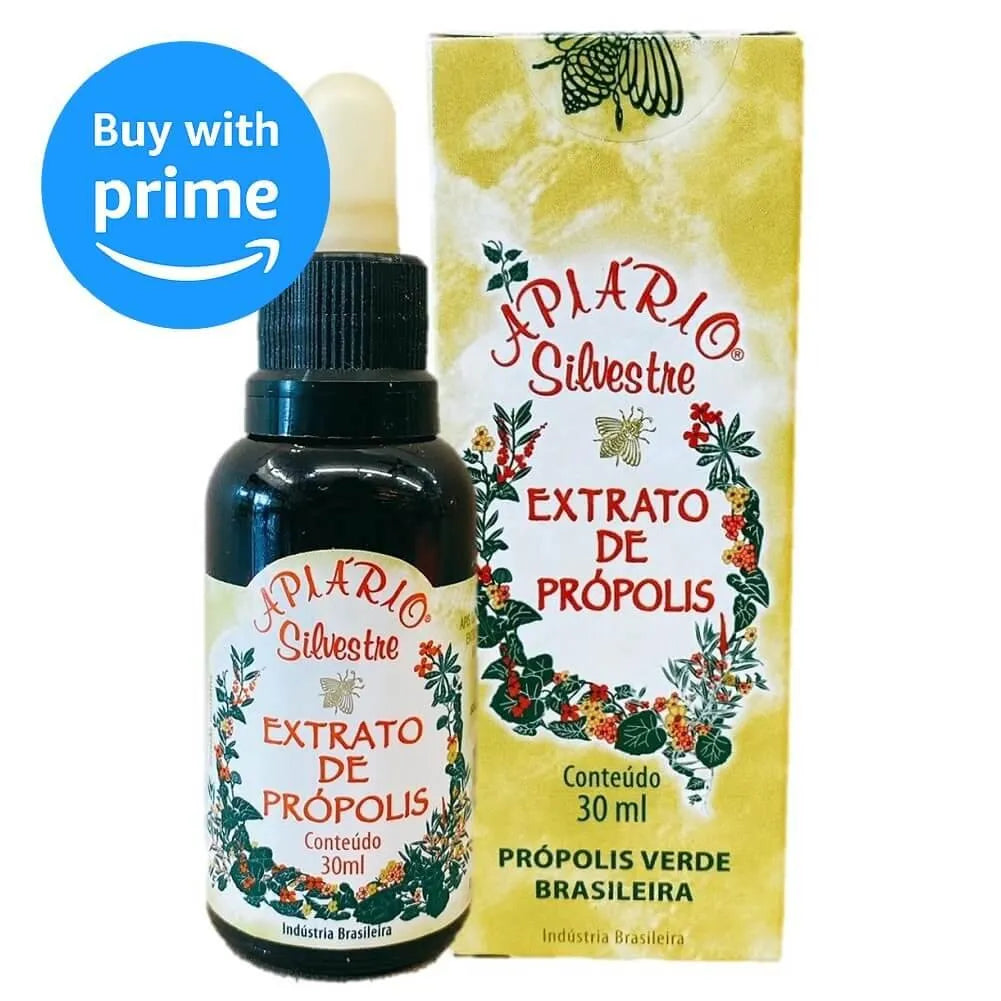 Apiario Silvestre Brazilian Green Bee Propolis Traditional Extract (30 ml) - Buy at New Green Nutrition