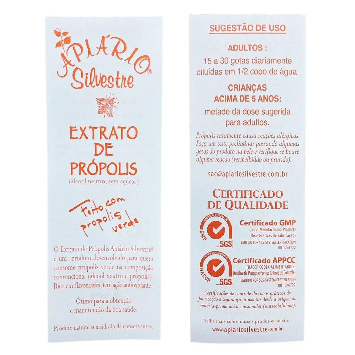 Apiario Silvestre Brazilian Green Propolis Extract (30 ml) - 25 Bottle - Buy at New Green Nutrition