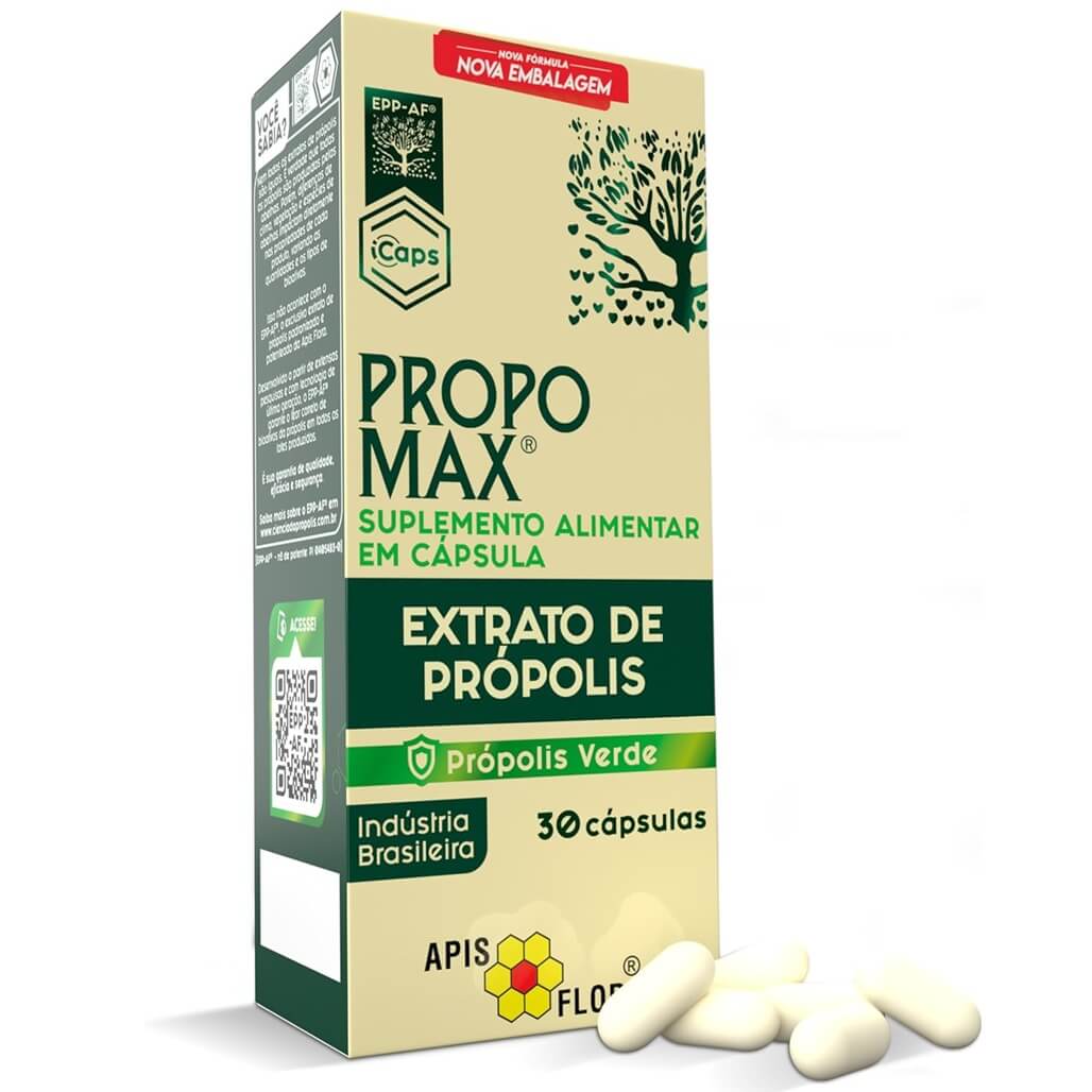 Apis Flora Propomax 310mg Green Bee Propolis Capsules (30 Capsules) - Buy at New Green Nutrition