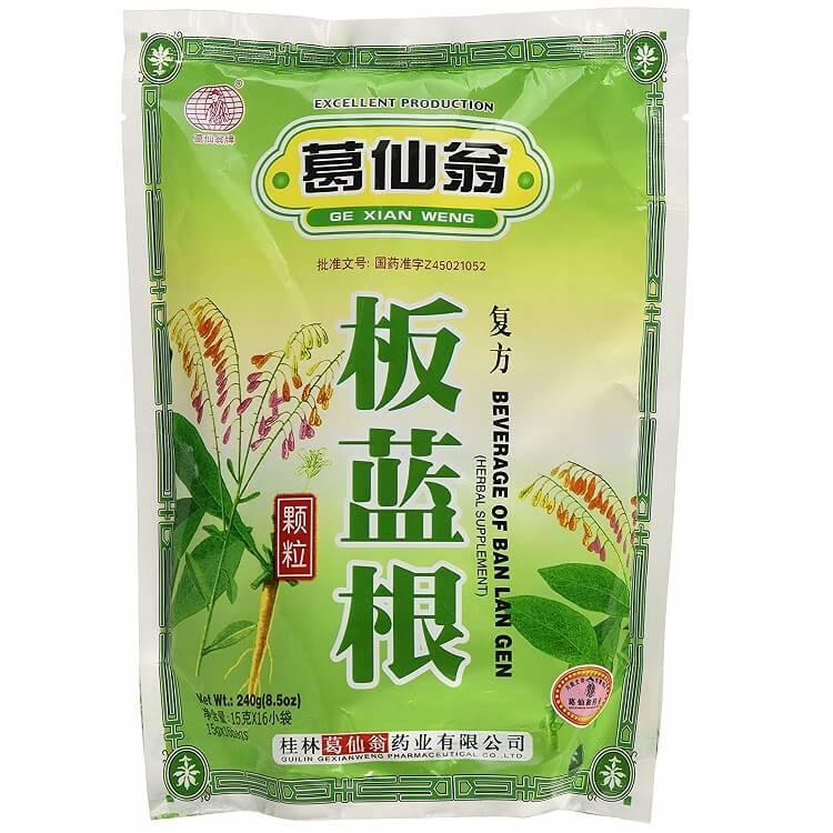 Ban Lan Gen Herbal Tea (16 Packets) - Buy at New Green Nutrition