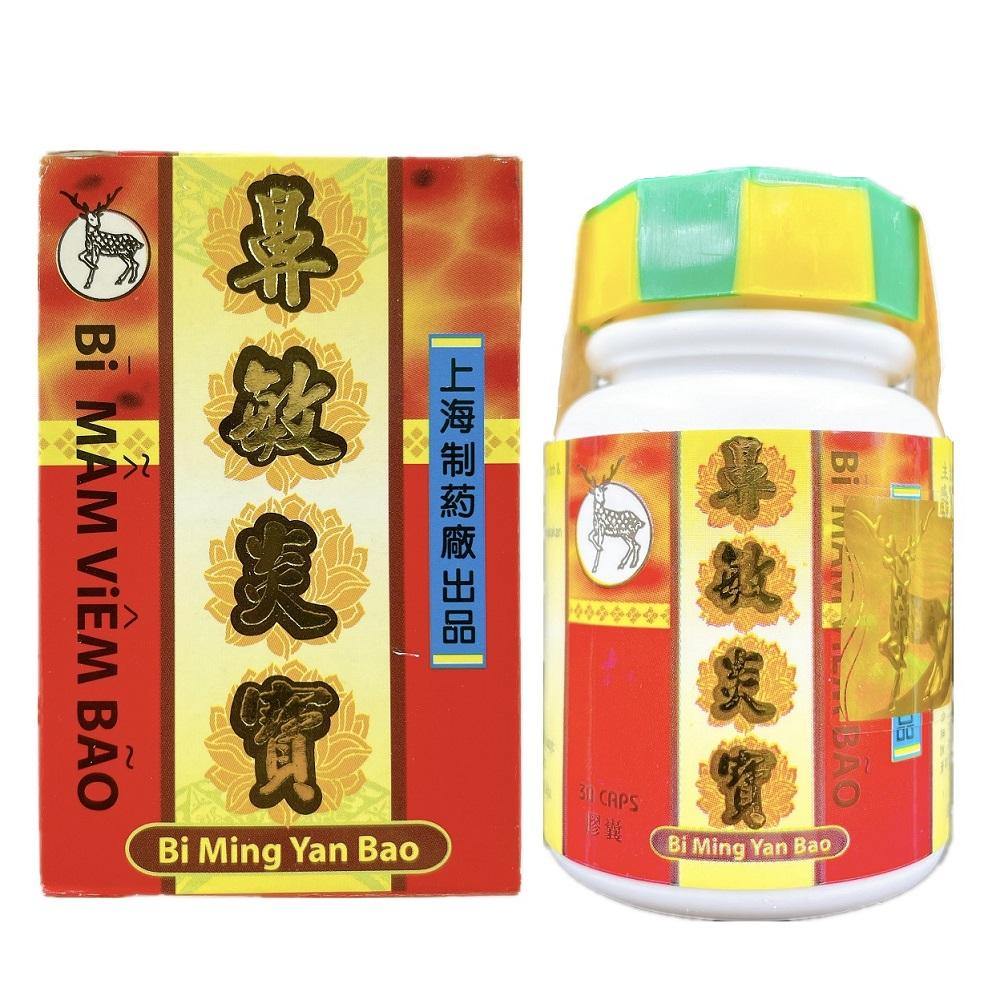 Bi Ming Yan Bao, Relief for Nose Allergies (30 Capsules) - Buy at New Green Nutrition