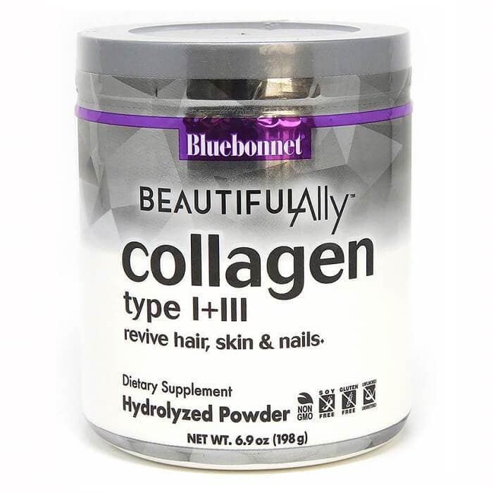 Bluebonnet Beautiful Ally Collagen Type I+III 1000 mg (6.9oz) - Buy at New Green Nutrition