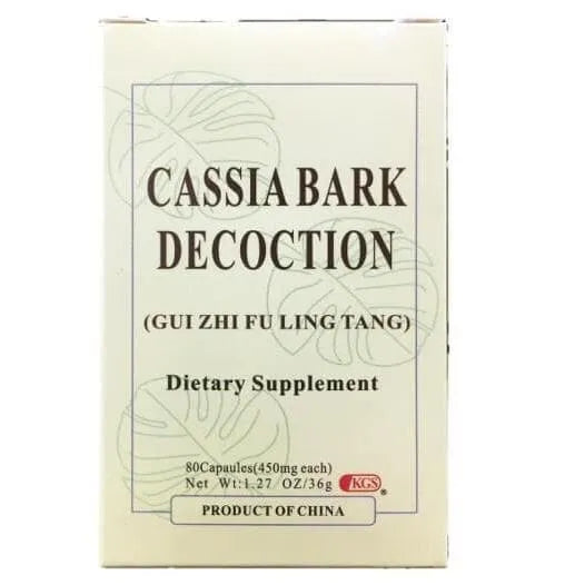 Cassia Bark Decoction (Gui Zhi Fu Ling Tang) 450mg (80 Capaules) - Buy at New Green Nutrition