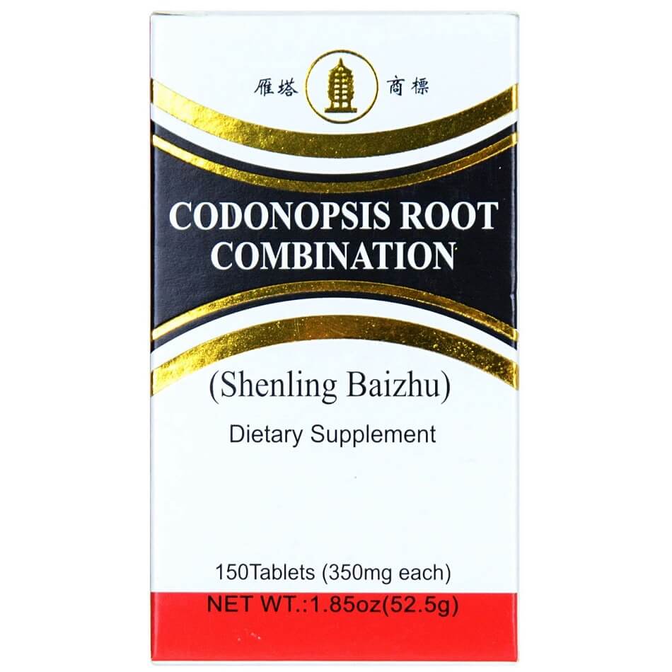 Codonopsis Root Combination, Shenling Baizhu (150 Tablets) - Buy at New Green Nutrition