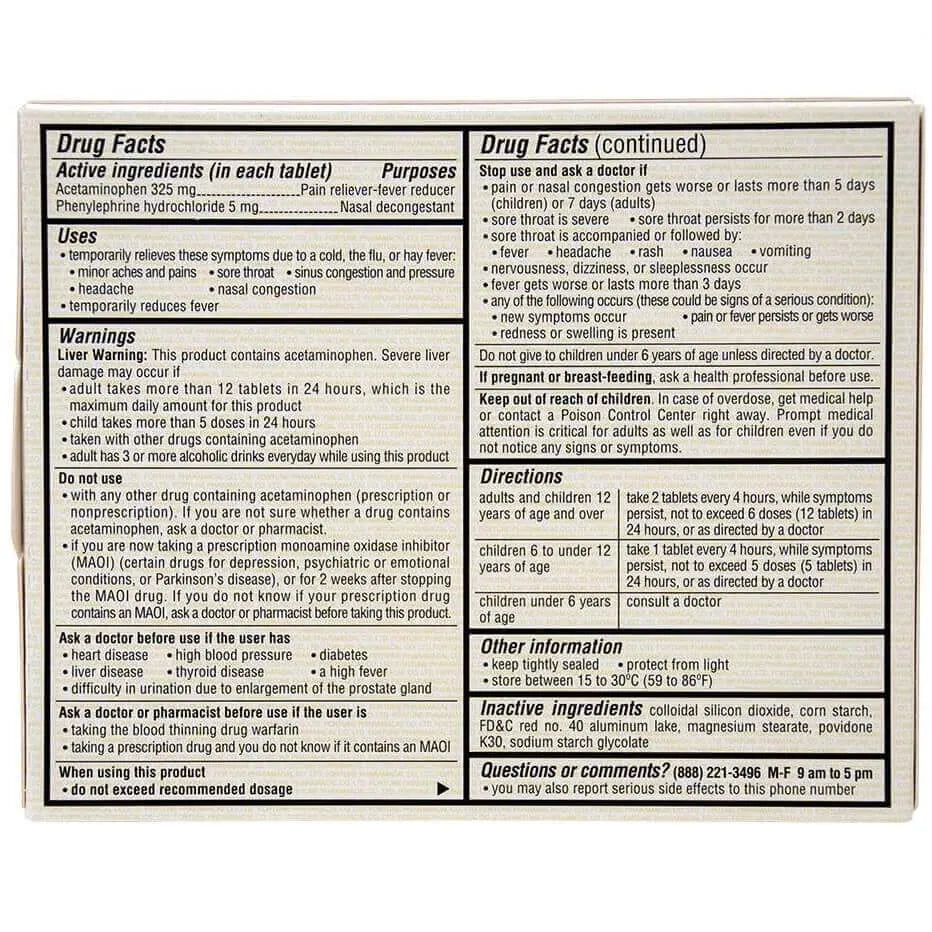 Coltalin-ND, Non-Drowsy Cold Relief (36 Tablets) - Buy at New Green Nutrition