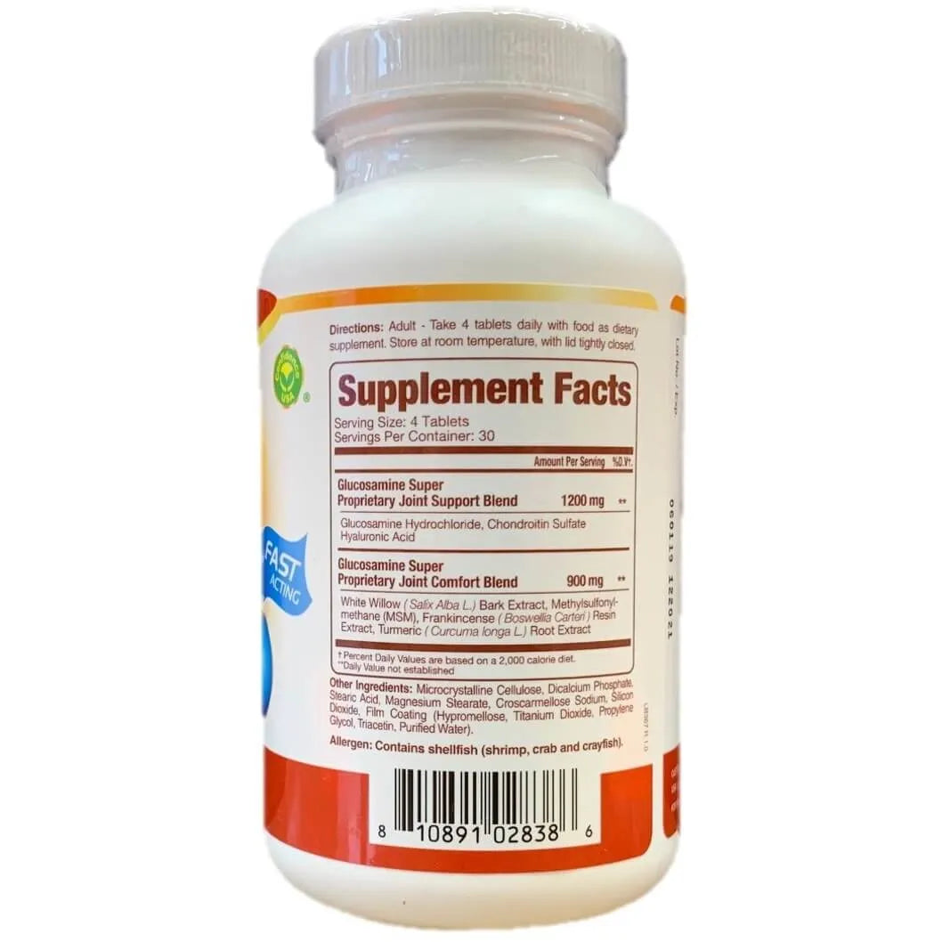 Confidence Glucosamine Plus Super (120 Tablets) - Buy at New Green Nutrition