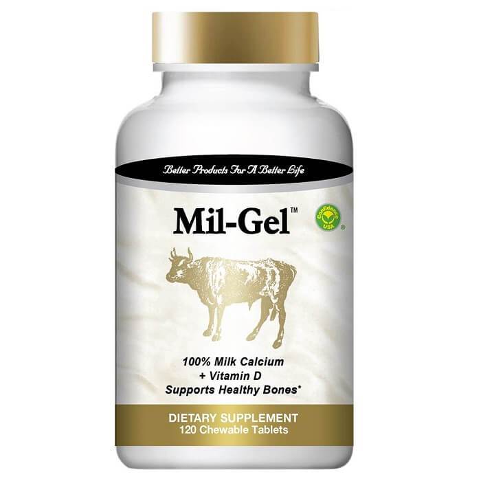 Confidence Mil-Gel Milk Calcium (120 Chewable Tablets) - Buy at New Green Nutrition