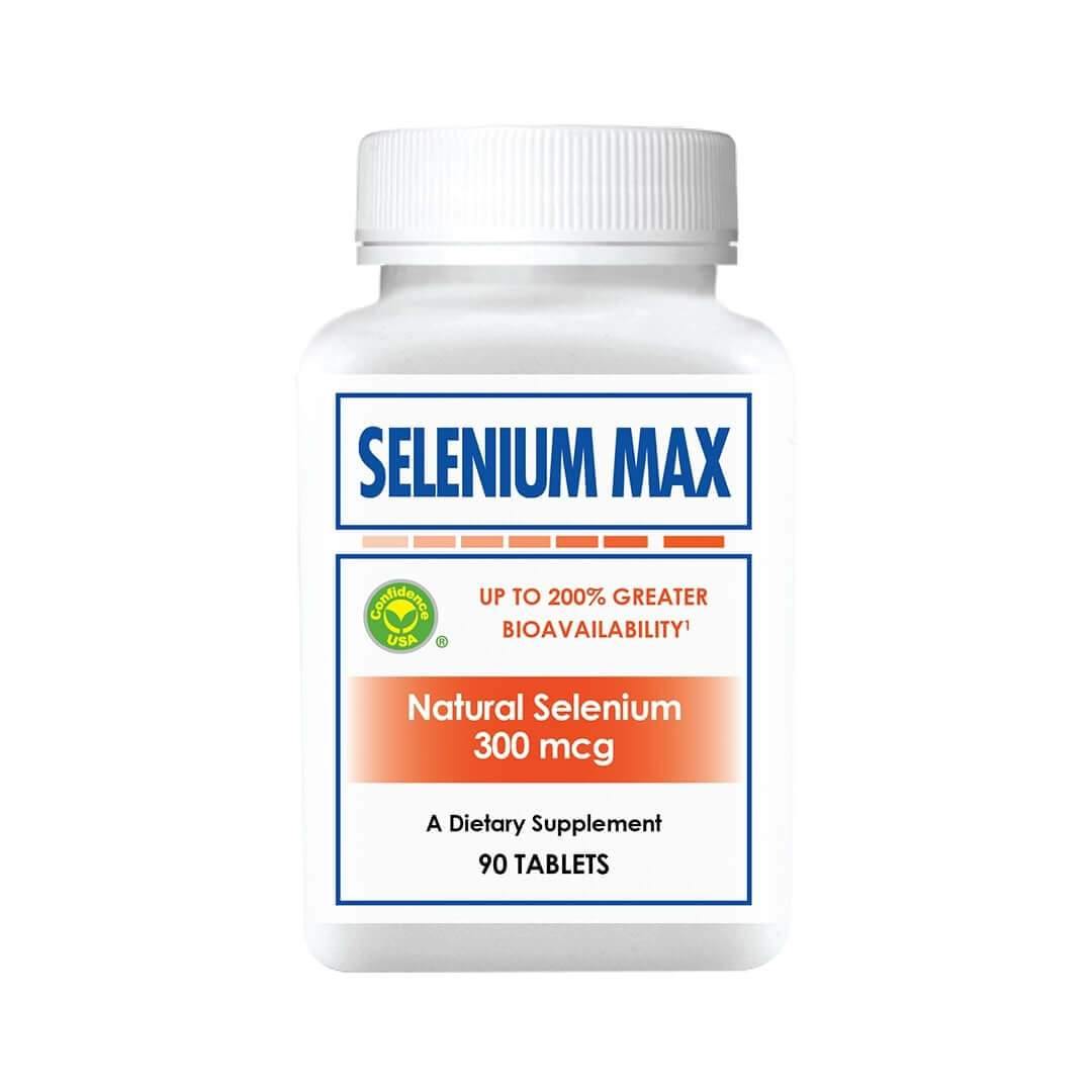 Confidence Selenium Max, 300mcg (90 Tablets) - Buy at New Green Nutrition