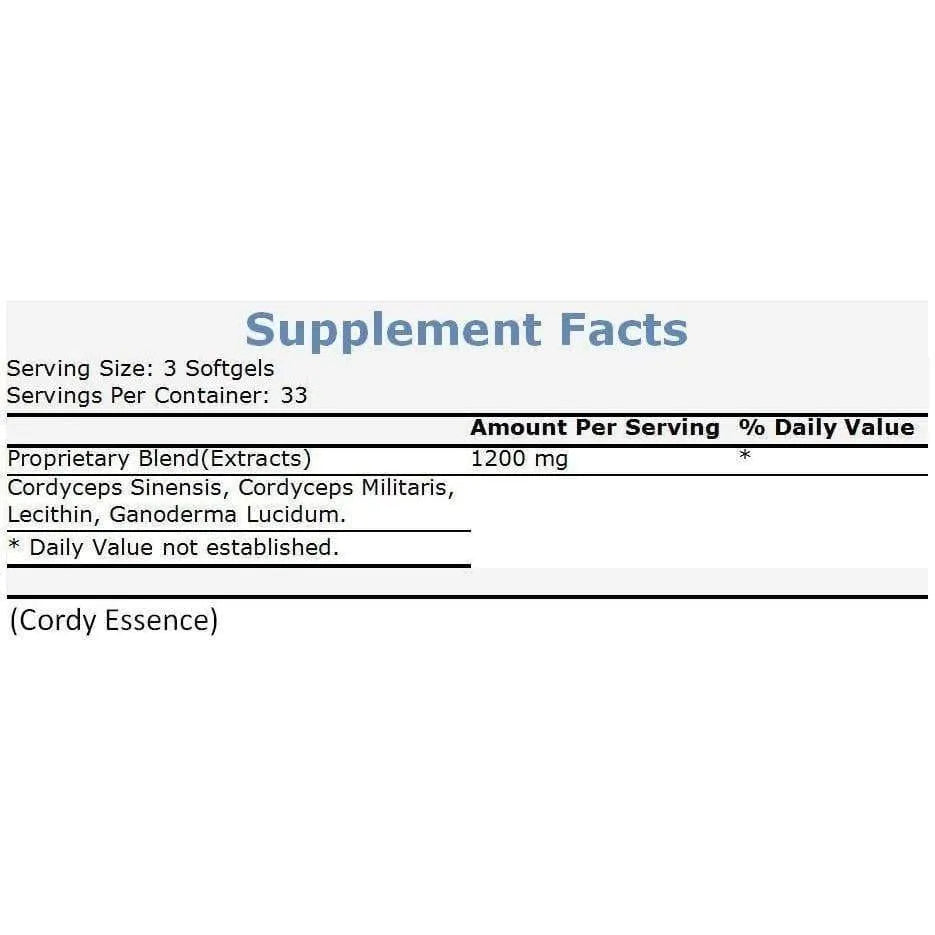 Cordy Essence (100 Softgels) - Buy at New Green Nutrition