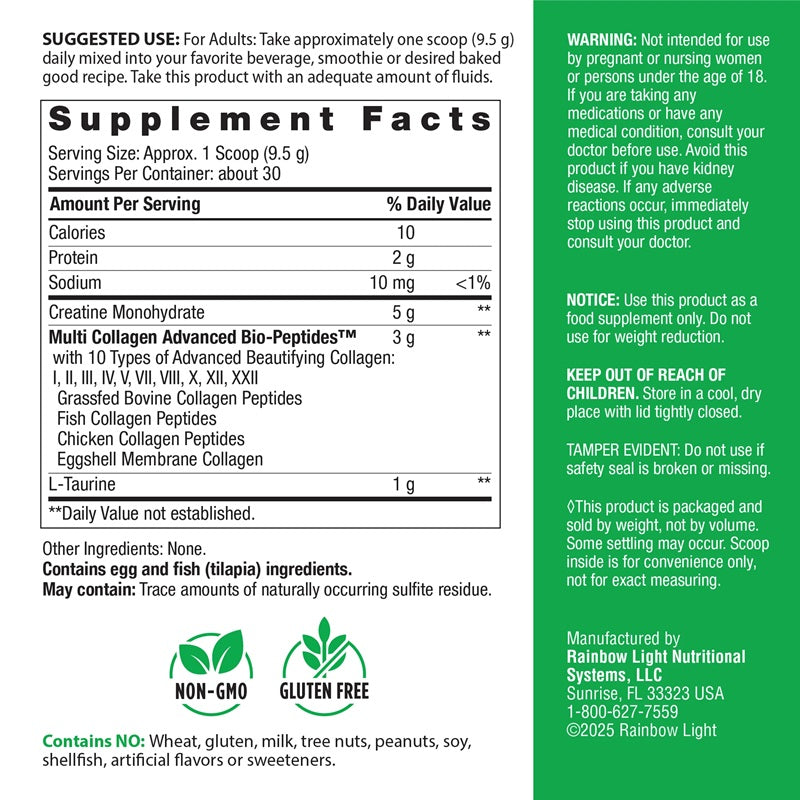 creatine-multi-collagen-powder-10-oz-285-g-new-green-nutrition-2 - New Green Nutrition