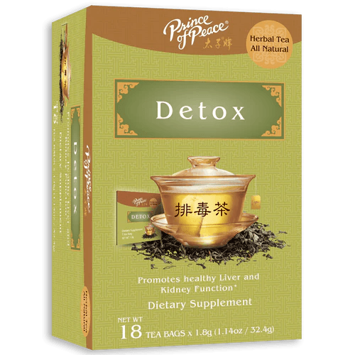Prince of Peace Detox Tea (18 tea bags) - Buy at New Green Nutrition