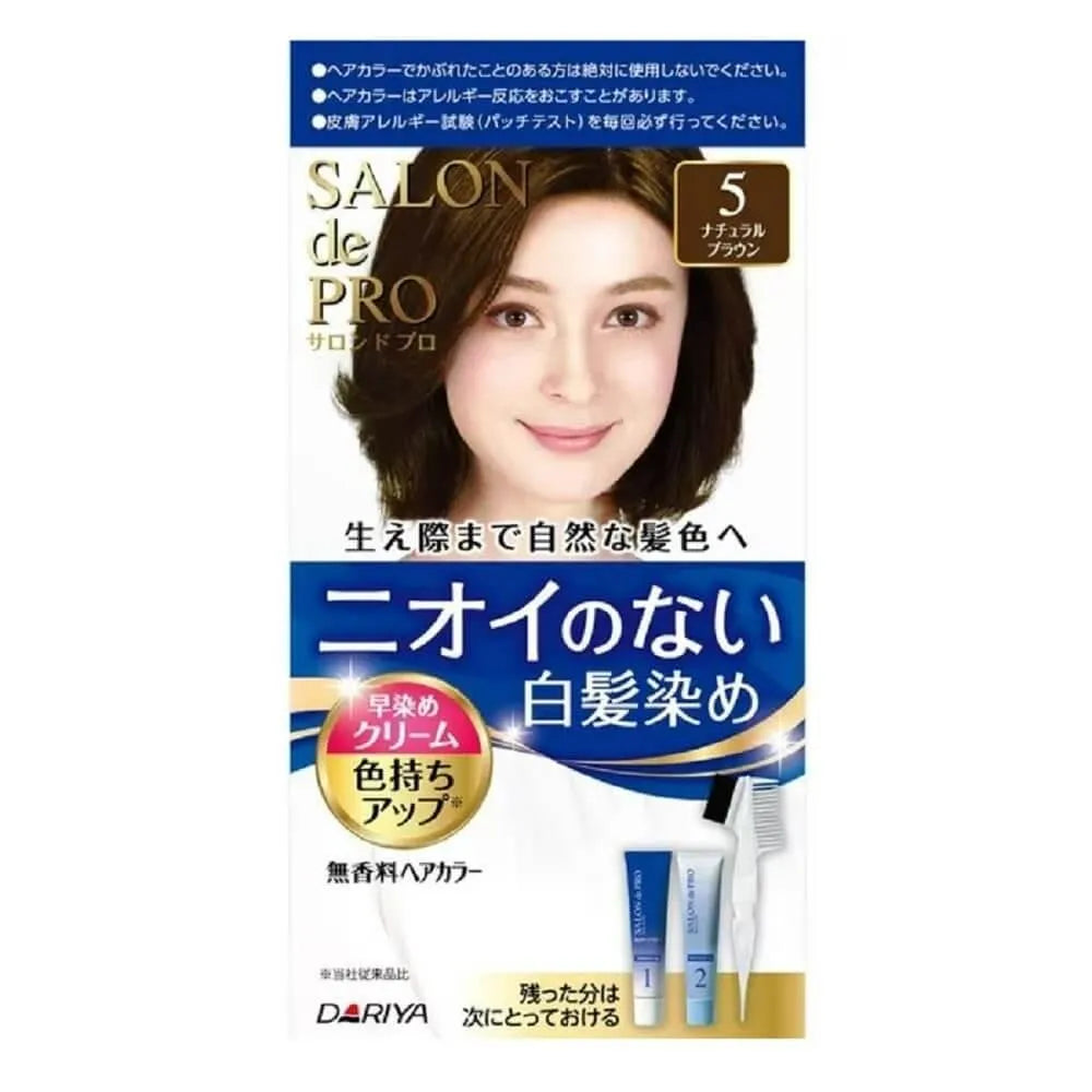 Dariya Salon De Pro Hair Color, Non Smell (#5 Natural Brown Color) - Buy at New Green Nutrition