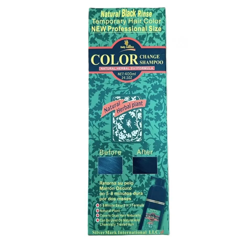 Deity Shampoo Color Change Shampoo 2 in 1 Formula Black Color Large Si ...