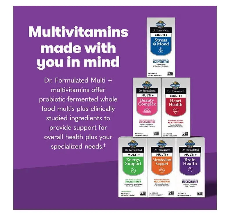 Dr. Formulated Multi Plus Brain Health 30ct CAPSULES - Buy at New Green Nutrition