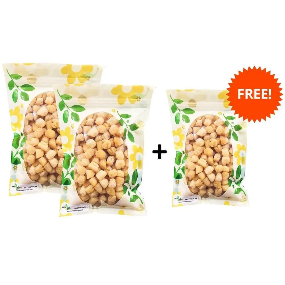 Dried Qingdao Small Scallops (2lb) + 8oz. Free - Buy at New Green Nutrition