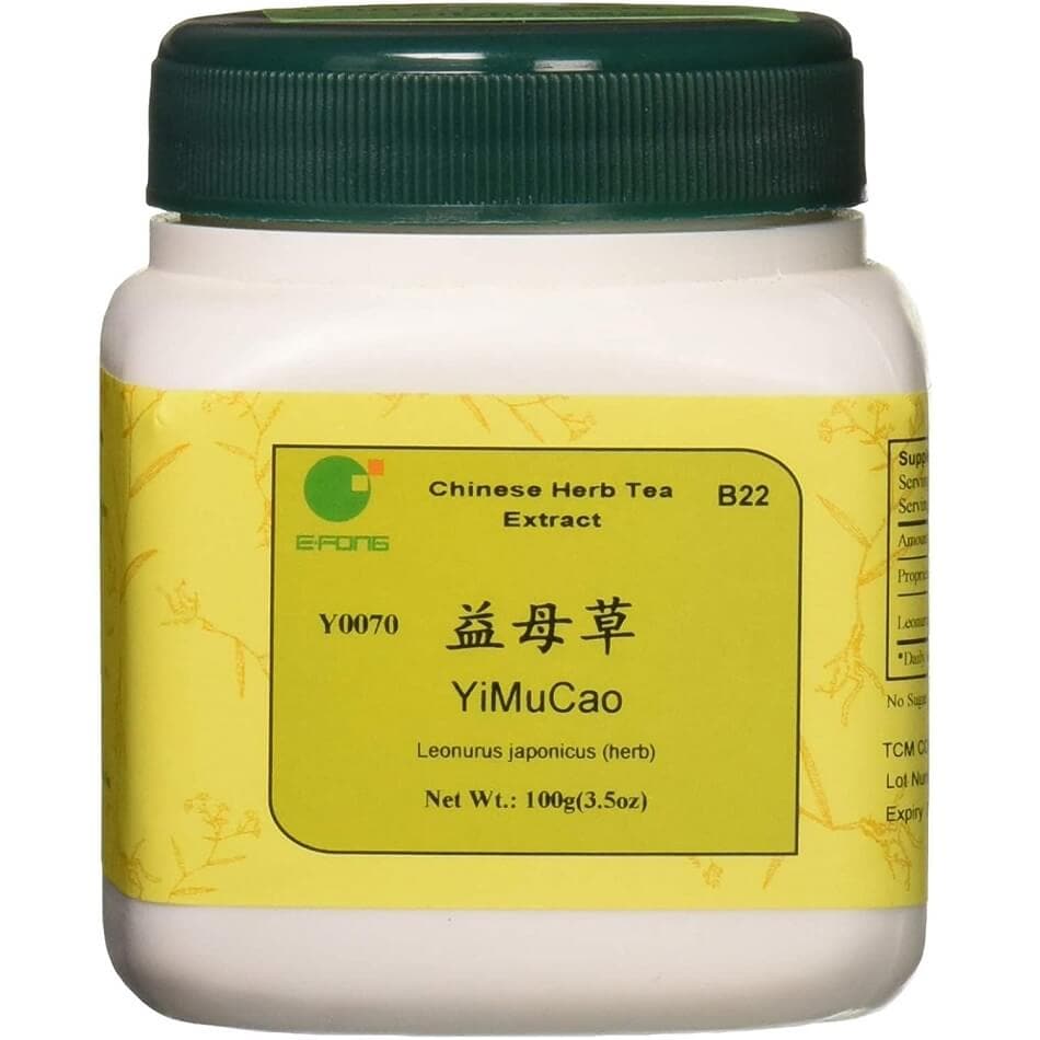 E-Fong Yi Mu Cao Herbal Granules (100 Grams) - Buy at New Green Nutrition