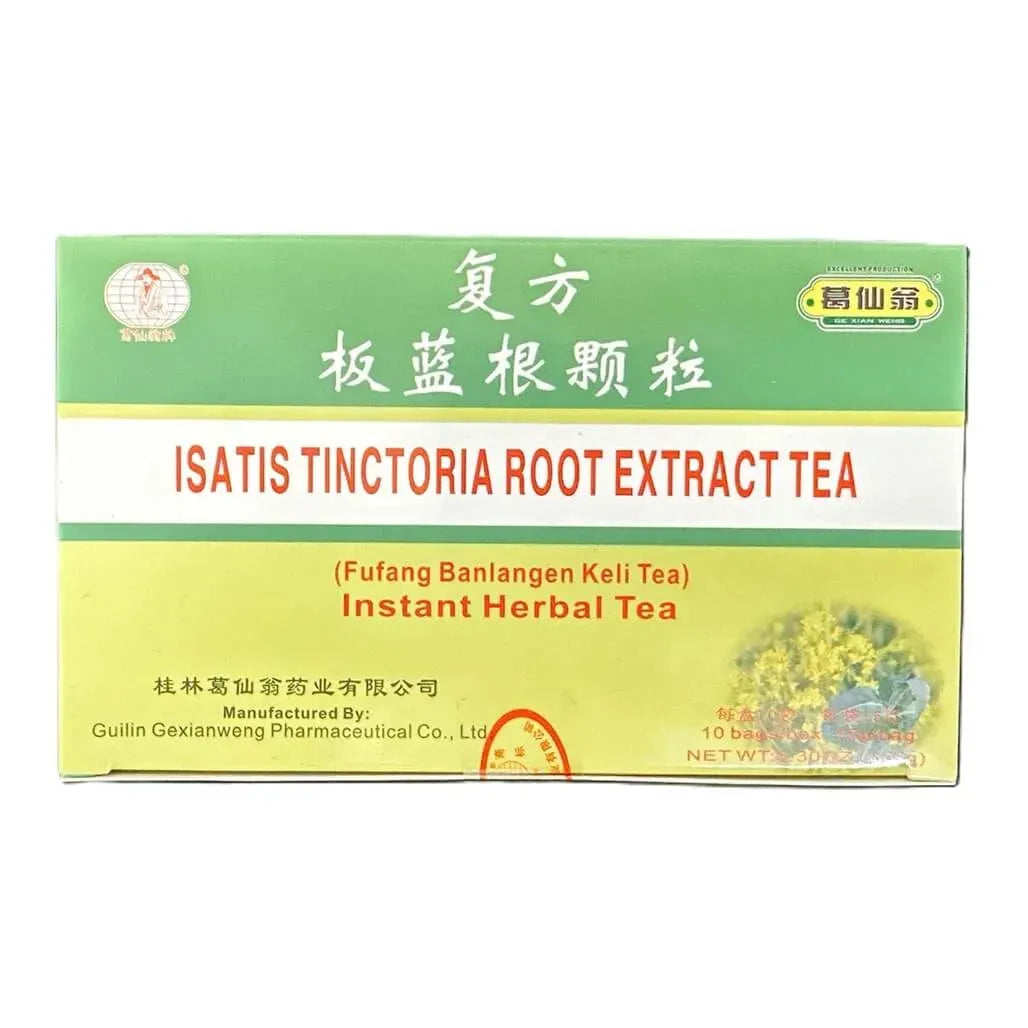 Fufang Ban Lan Gen Keli Herbal Tea (10 Packets) - Buy at New Green Nutrition
