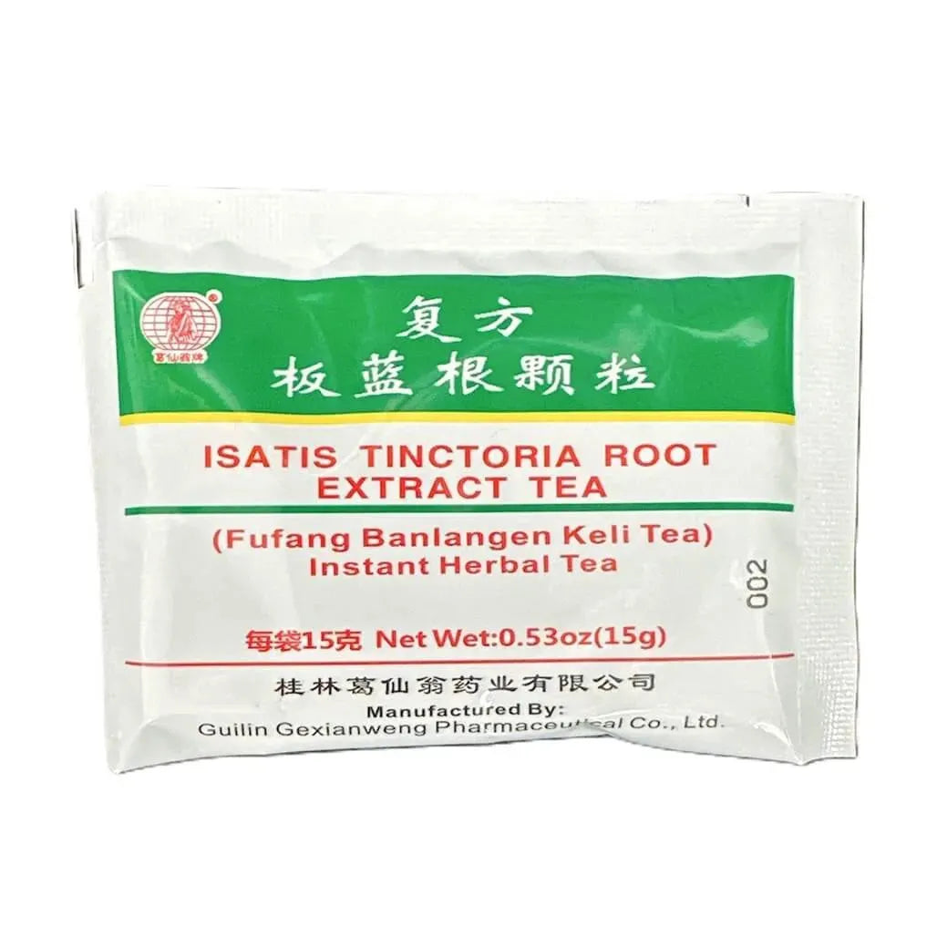 Fufang Ban Lan Gen Keli Herbal Tea (10 Packets) - Buy at New Green Nutrition