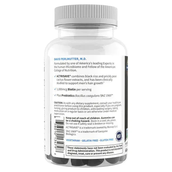 Garden of Life Dr.Formulated Hair Growth+ For Men (60 Berry Flavor Gummies) - Buy at New Green Nutrition