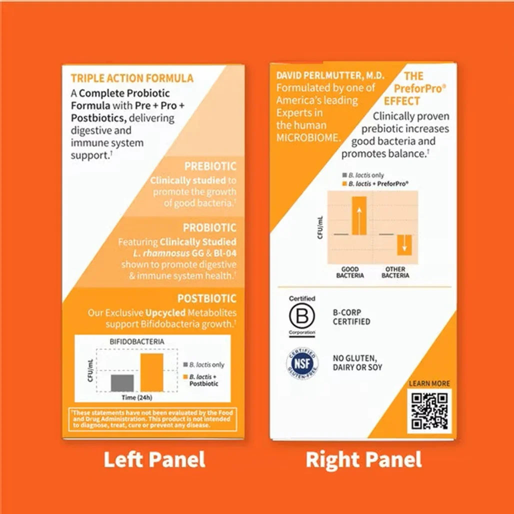 Garden of Life Dr. Formulated Probiotics 30 Billion Pre + Pro + Postbiotics (30 Vegetarian Capsules) - Buy at New Green Nutrition