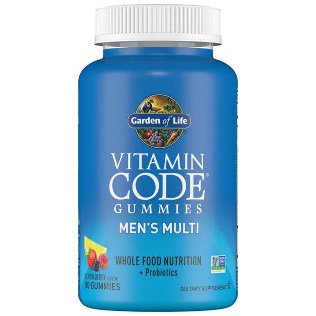 Garden of Life Vitamin Code Gummies Men's Multi (90 Gummies) - Buy at New Green Nutrition