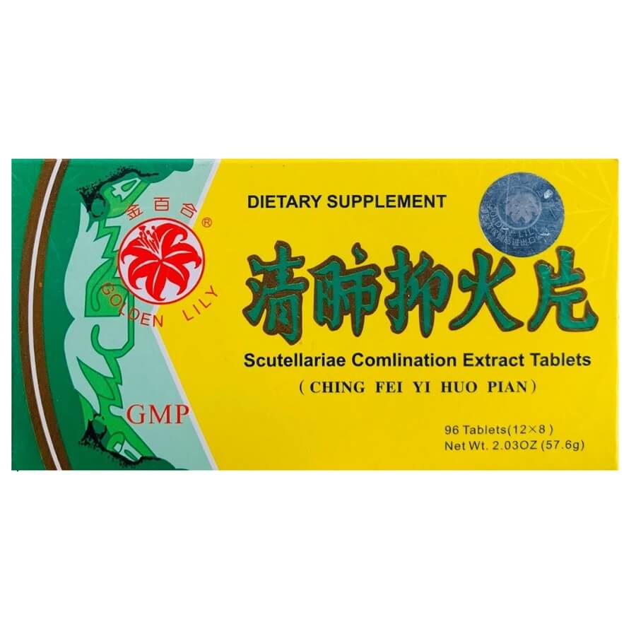 Gardenia & Platycodon Combo Extract, Ching Fei Yi Huo Pian 600mg (96 Tablets) - Buy at New Green Nutrition