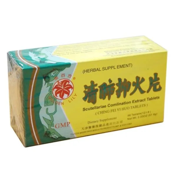Gardenia & Platycodon Combo Extract, Ching Fei Yi Huo Pian 600mg (96 Tablets) - Buy at New Green Nutrition