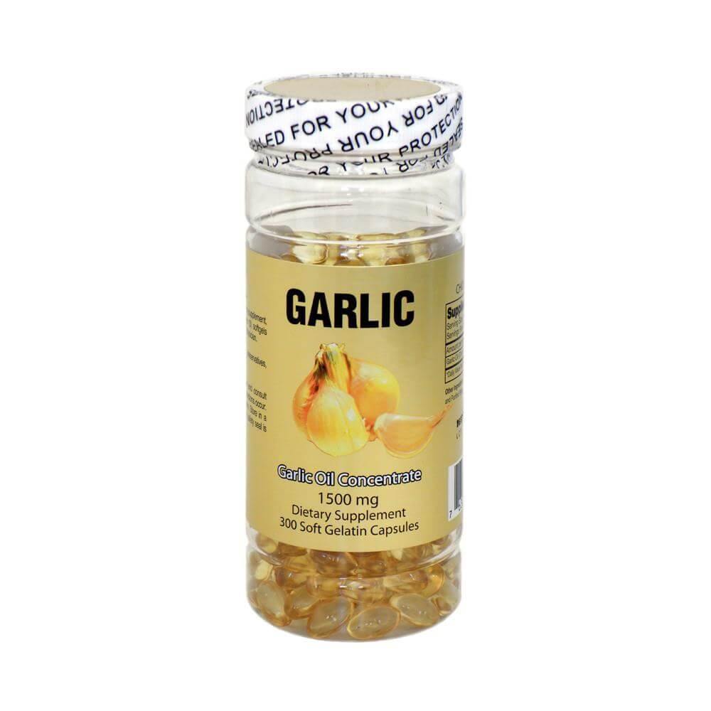 Garlic Oil (300 Softgels) - Buy at New Green Nutrition