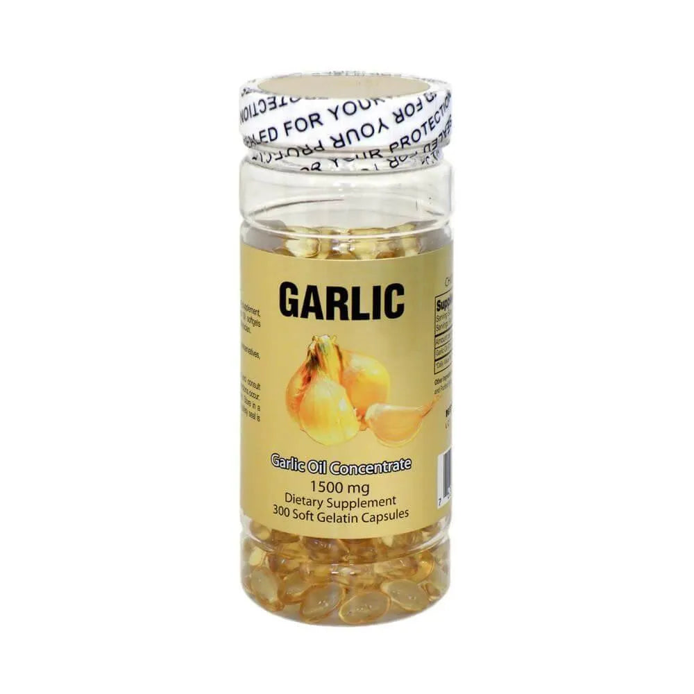 Garlic Oil (300 Softgels) - Buy at New Green Nutrition