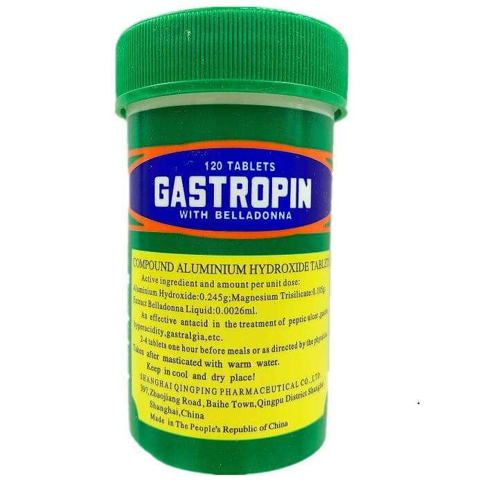 Gastropin with Belladonna (120 tablets) - Buy at New Green Nutrition