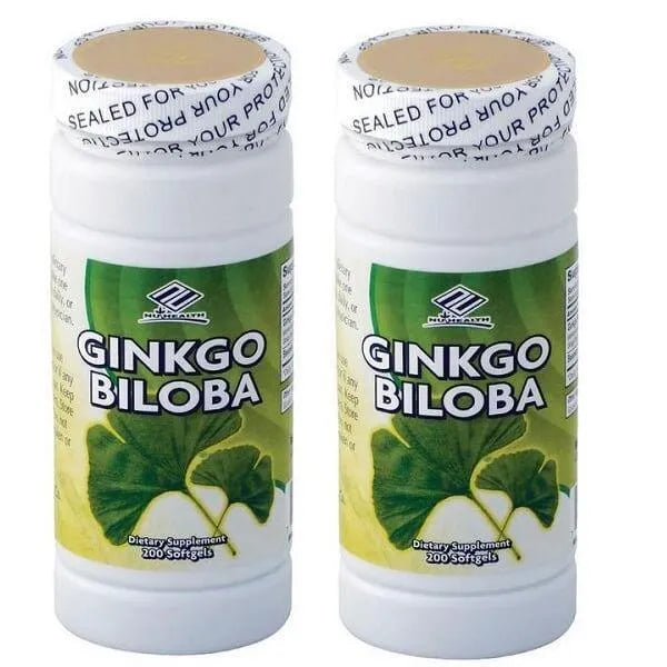 Ginkgo Biloba 60mg (200 Softgels) - 2 Bottles - Buy at New Green Nutrition