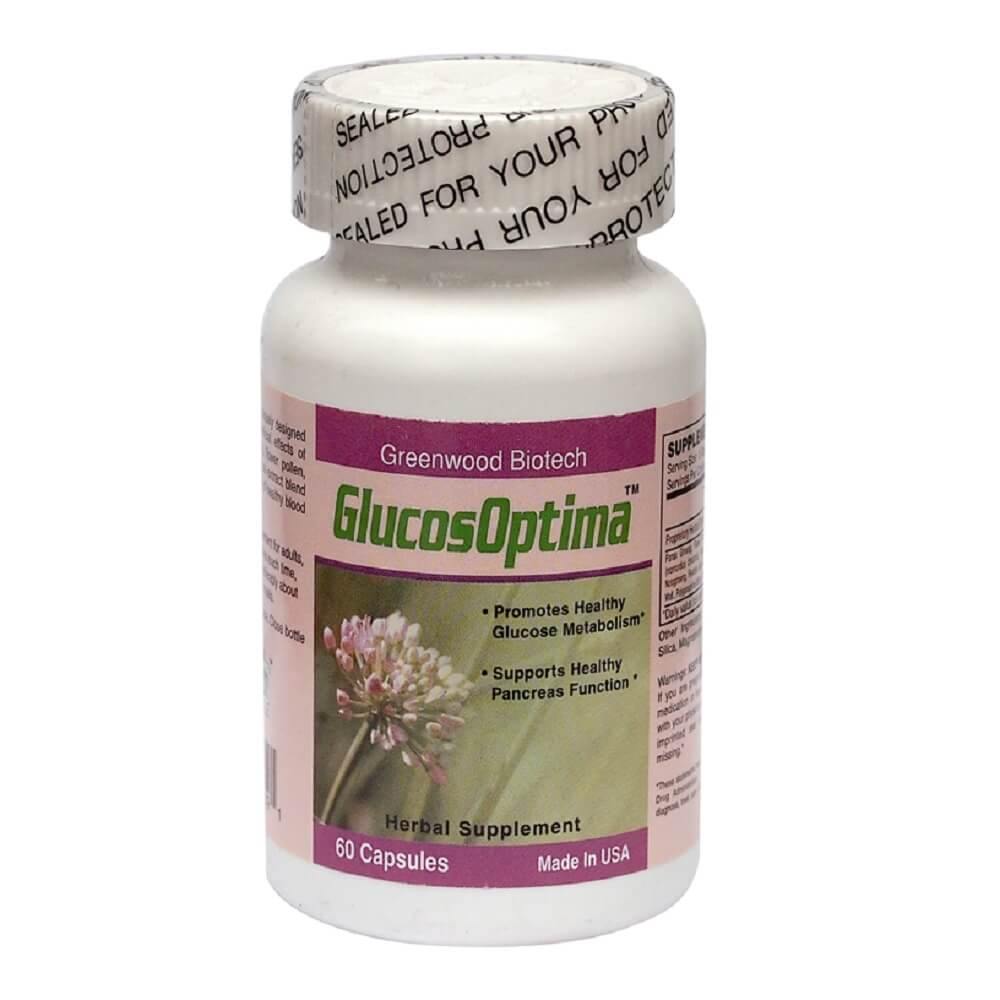 GlucosOptima (60 Capsules) - Buy at New Green Nutrition