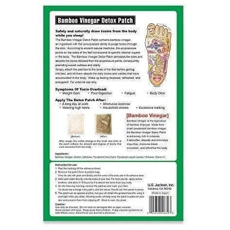 Gold Bamboo Power Foot Deep Cleansing Patch (32 Patches) - Buy at New Green Nutrition