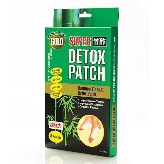 Gold Bamboo Power Foot Deep Cleansing Patch (8 Patches) - Buy at New Green Nutrition