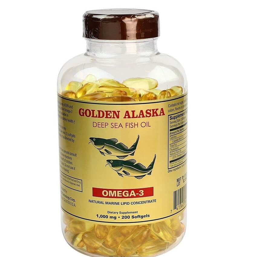 Golden Alaska Deep Sea Fish Oil (200 Capsules) - 4 Bottles - Buy at New Green Nutrition