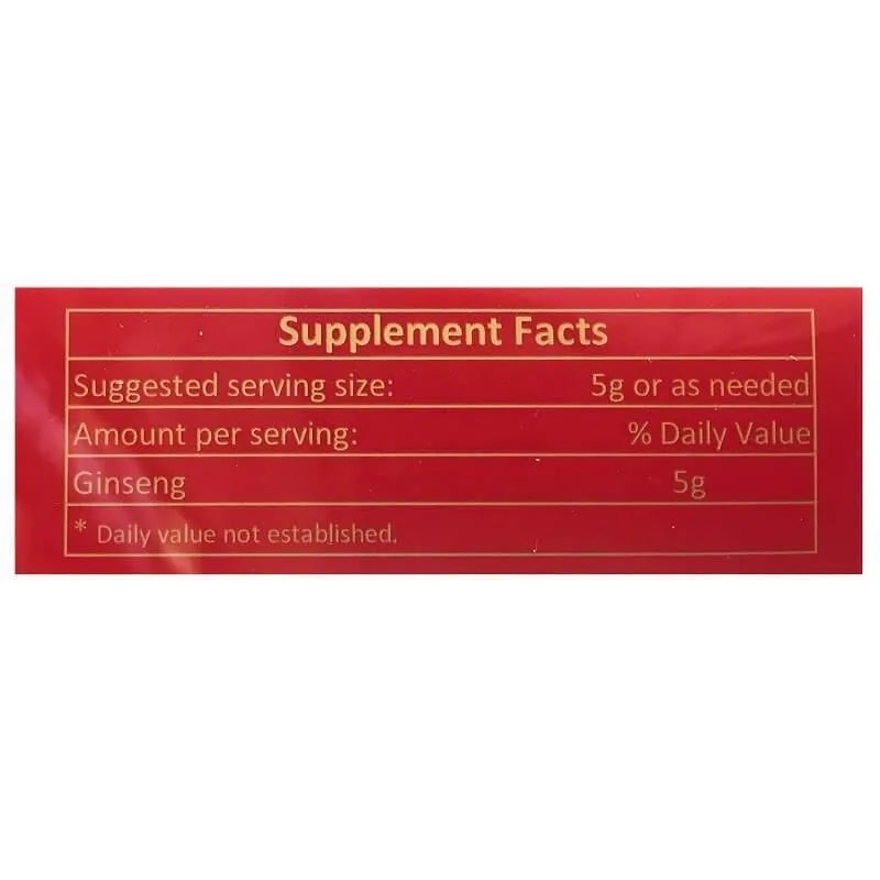 Hand Selected A Grade American Ginseng Medium Thin-Short Size (4 Oz.) - Buy at New Green Nutrition