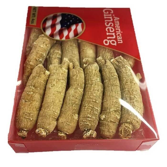 Hand Selected A Grade American Ginseng Root Large Short (4 Oz.) - Buy at New Green Nutrition