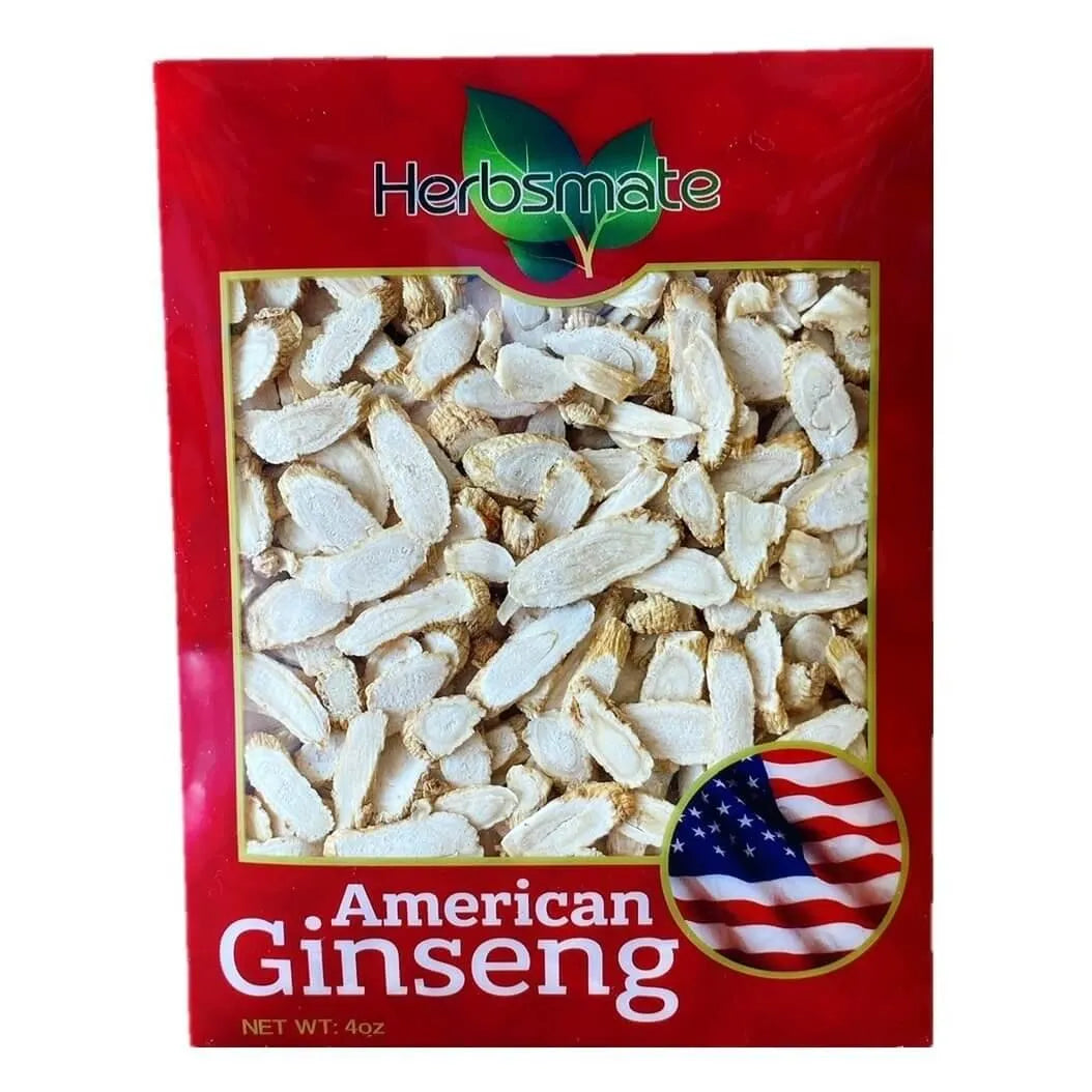 Hand Selected A Grade American Ginseng Slice Small Size (4 Oz. Box) - Buy at New Green Nutrition