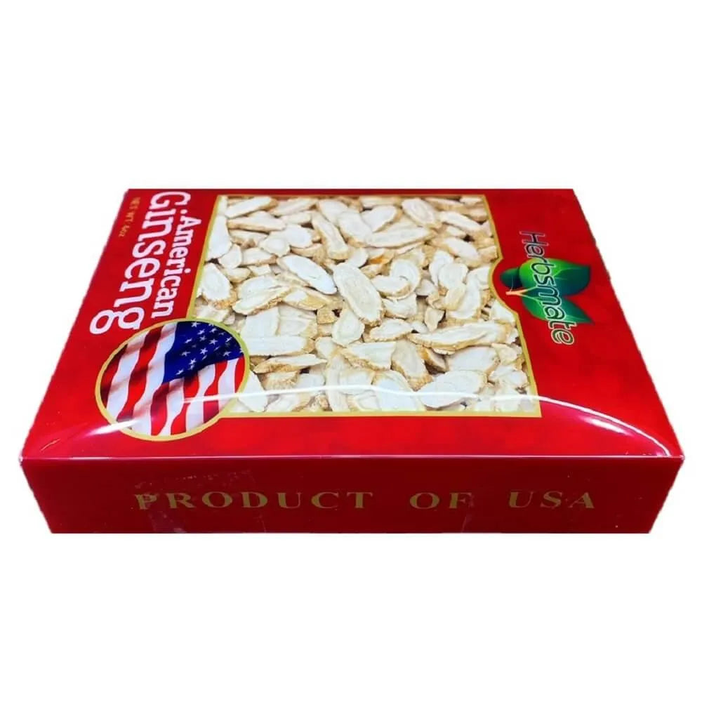 Hand Selected A Grade American Ginseng Slice Small Size (4 Oz. Box) - Buy at New Green Nutrition