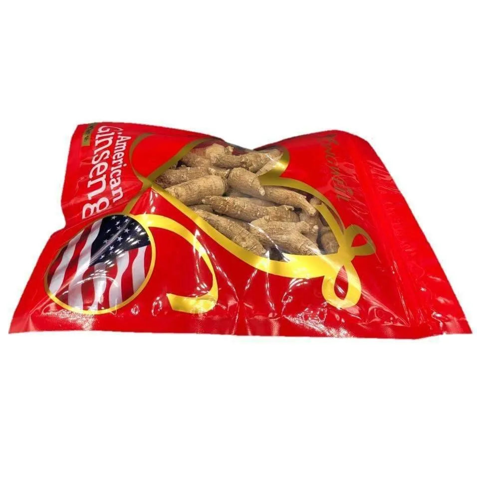 Hand-selected American Ginseng Root Large Medium-Short Size (Gift Bag） - Buy at New Green Nutrition
