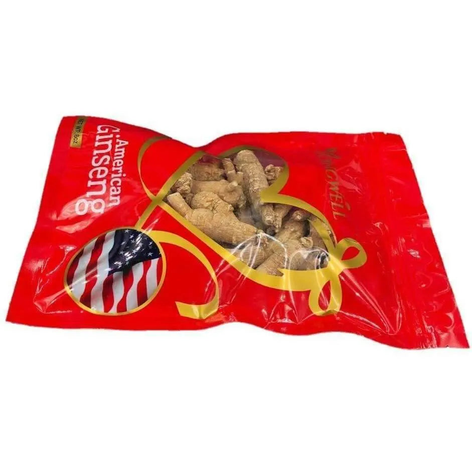 Hand-selected American Ginseng Root Large Medium-Short Size (Gift Bag） - Buy at New Green Nutrition