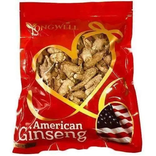 Hand-Selected American Ginseng Root- Medium Size Original Root (Gift Bag） - Buy at New Green Nutrition