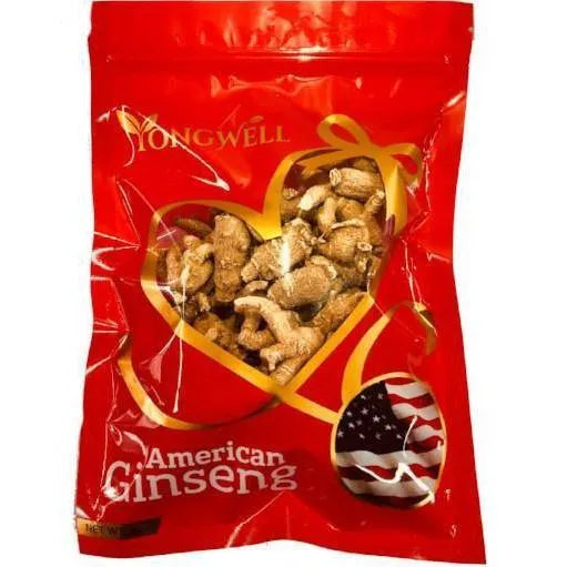 Hand-Selected American Ginseng Root- Medium Size Original Root (Gift Bag） - Buy at New Green Nutrition