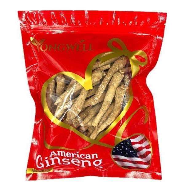 Hand-selected American Ginseng Root Medium Thin-Short Size (Gift Bag） - Buy at New Green Nutrition